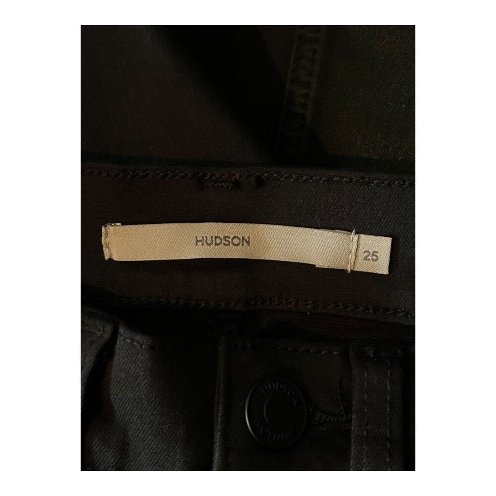 Hudson jeans black Centerfold Extreme high rise super skinny size 25 - Picture 5 of 7